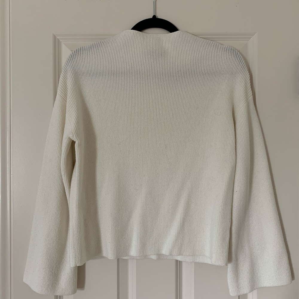 Bell sleeve sweater